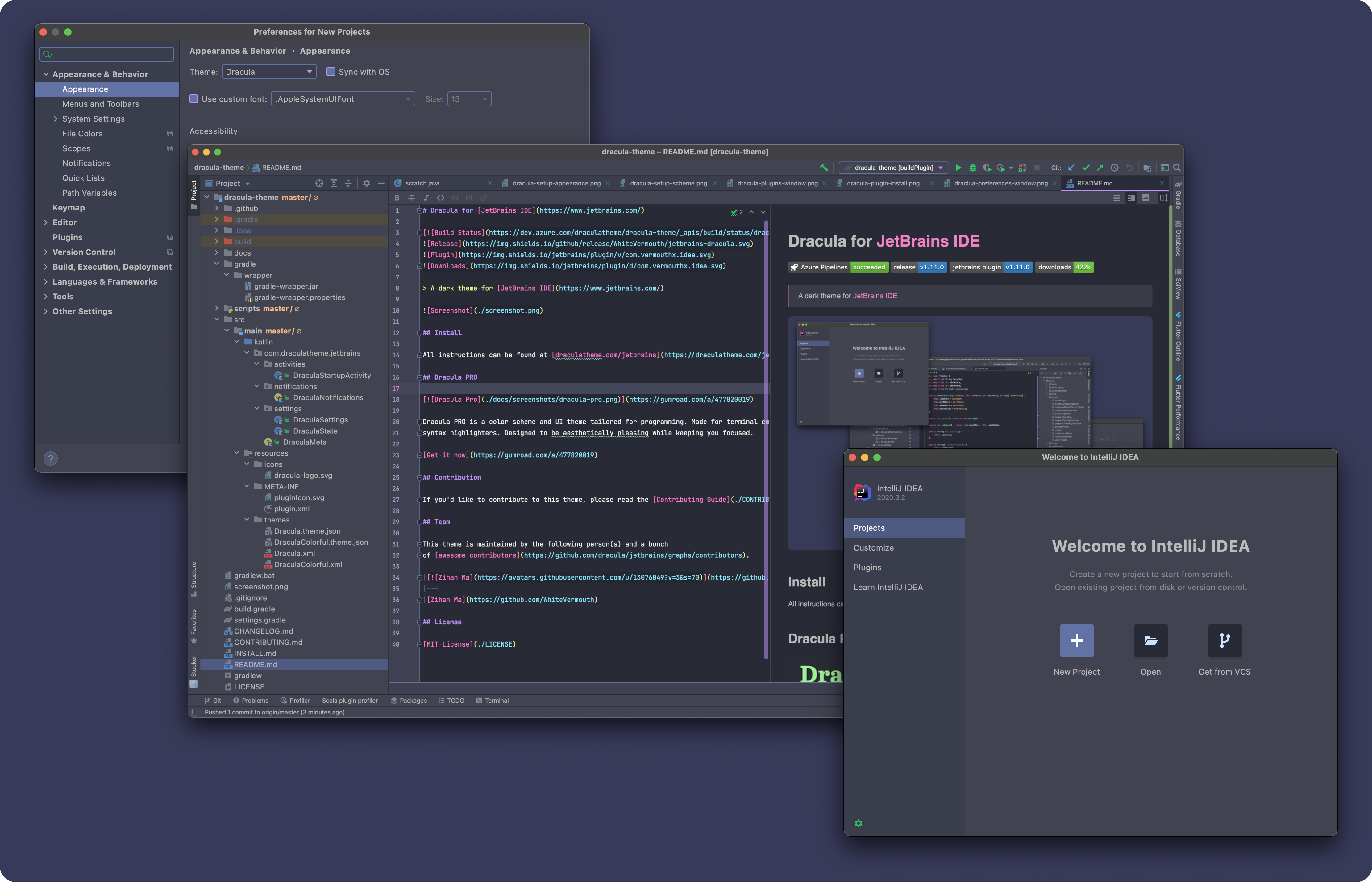 python visual studio dark theme idle