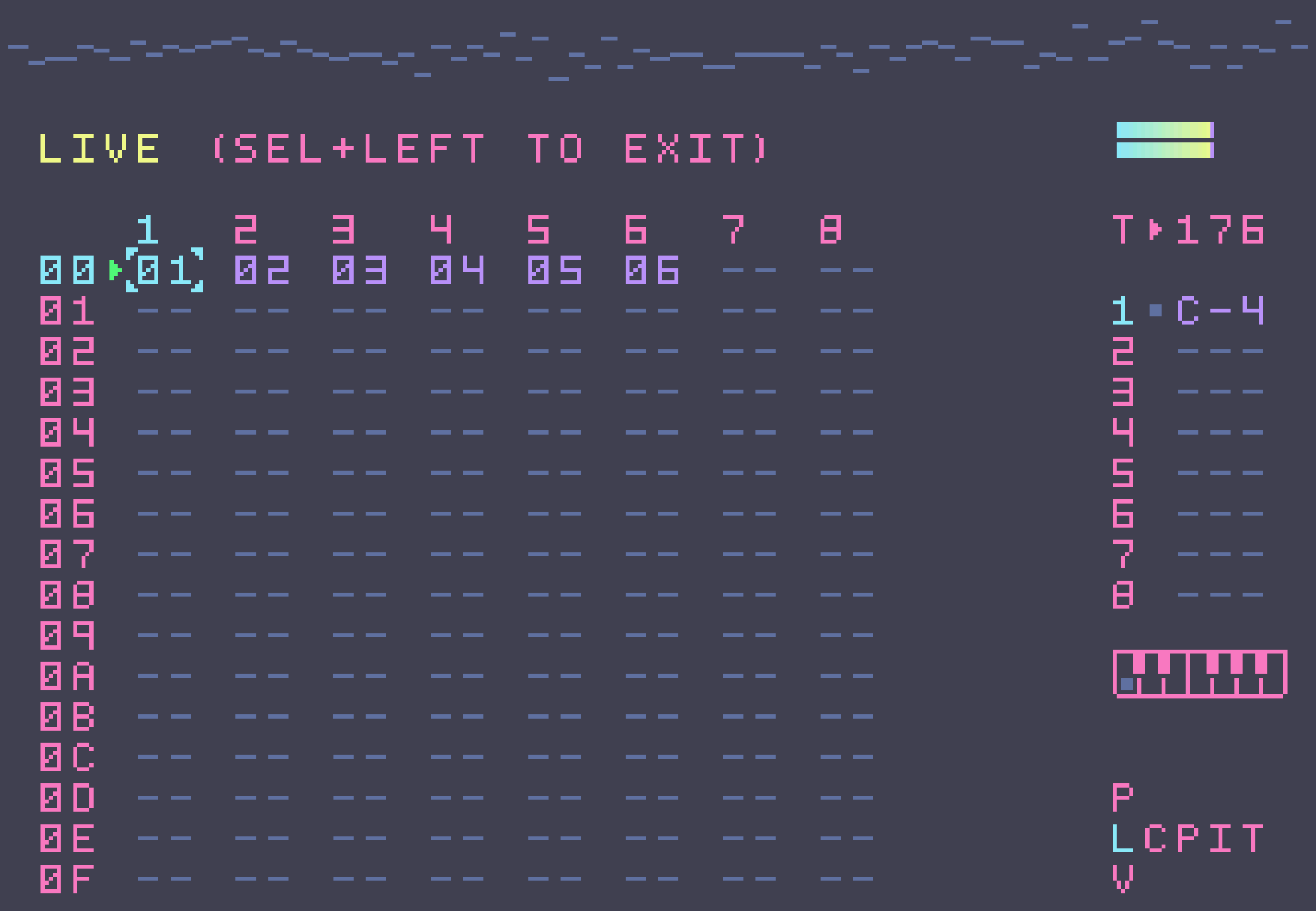Dirtywave M8 - screenshot 1