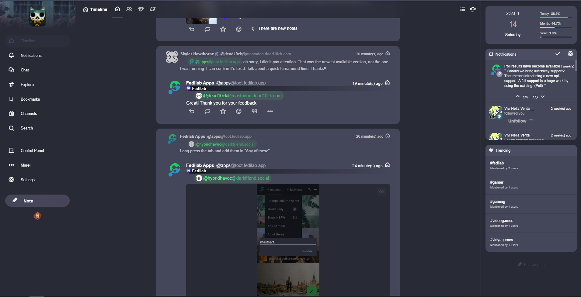 Misskey - screenshot 1