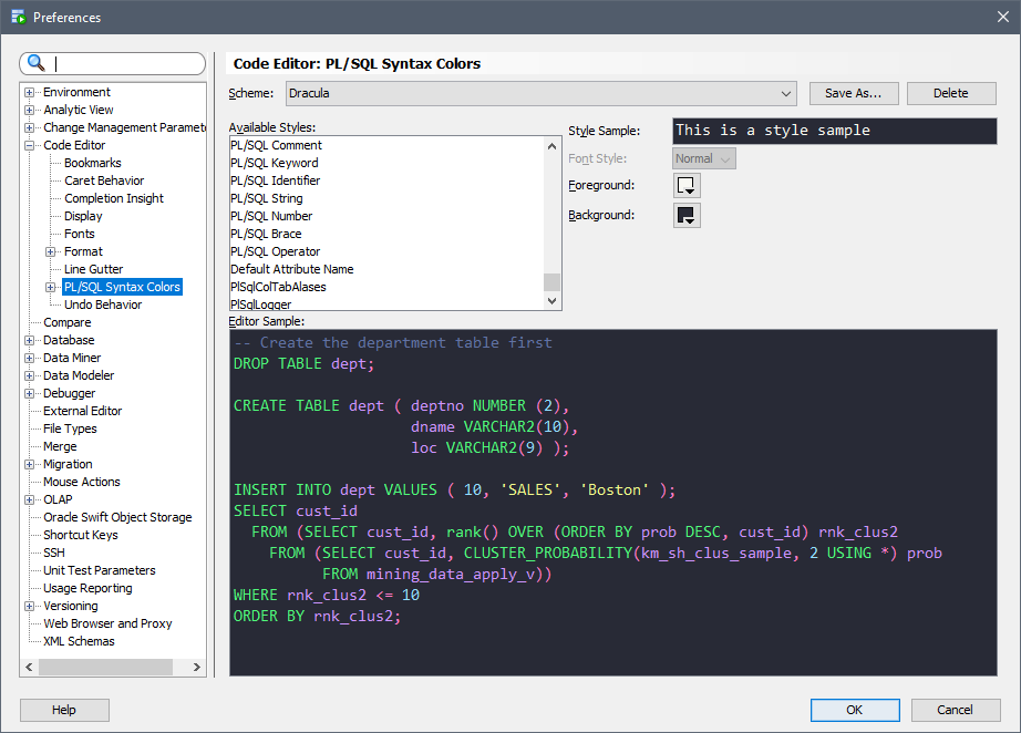 oracle sql database for mac