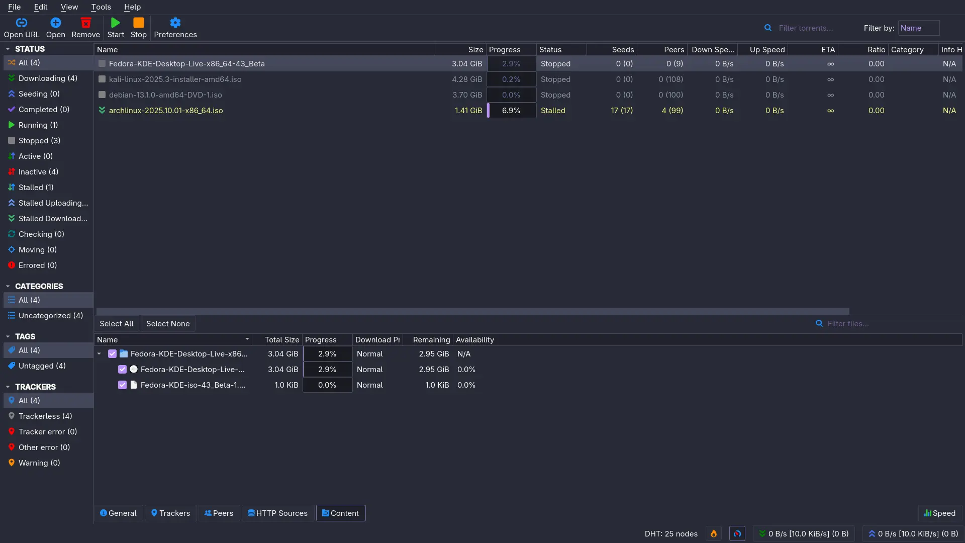 Qt Client Theme Screenshot