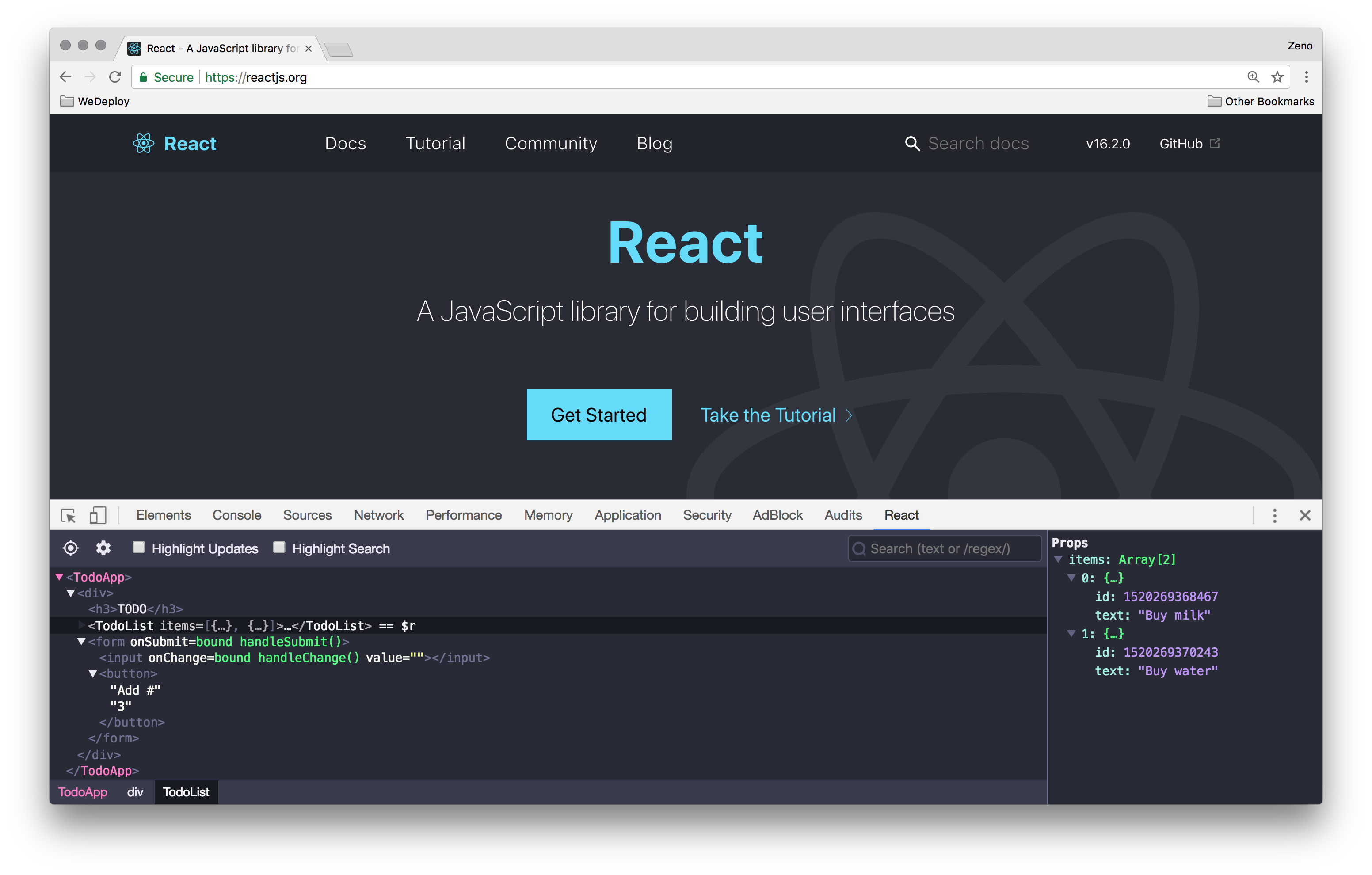 React devtools. React developer Tools. React js Library. Репозиторий на React.
