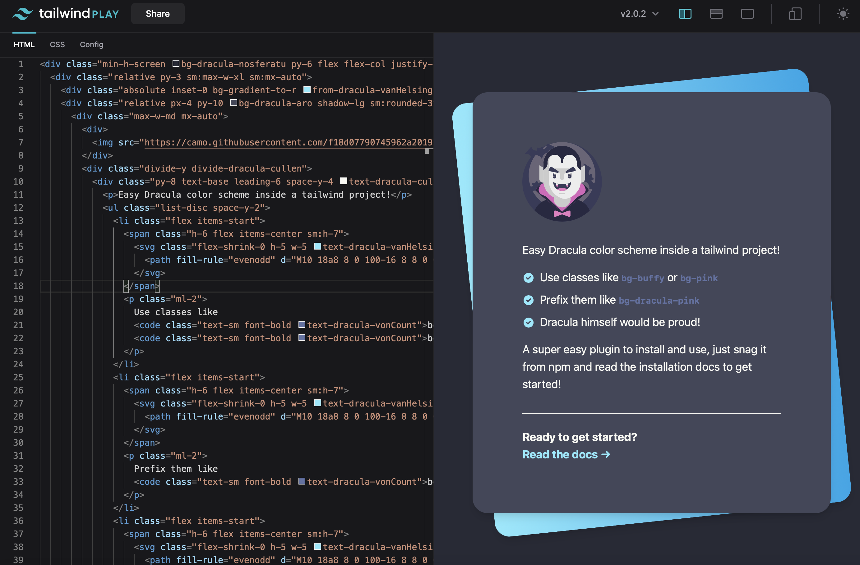 Tailwind - screenshot 1