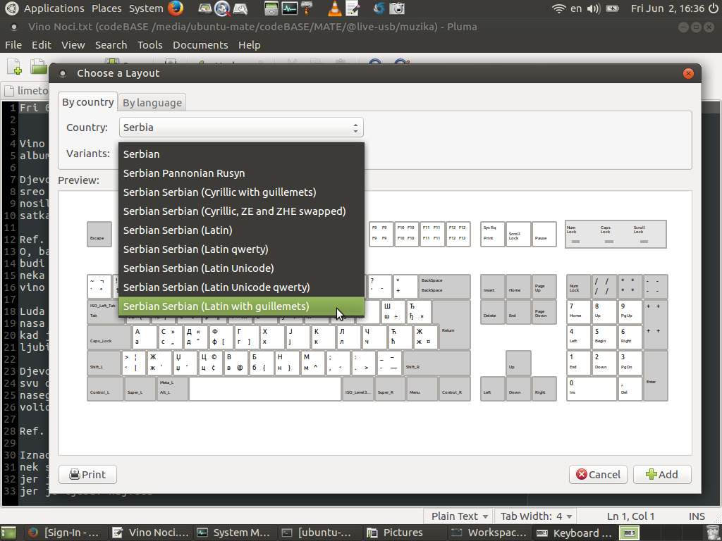 06 keyboard with cyrillic