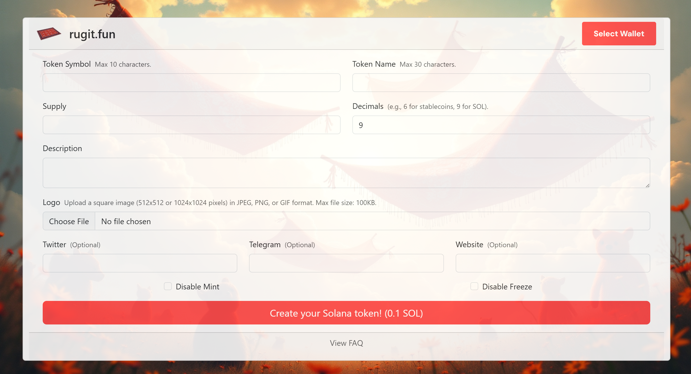 rugit.fun screenshot