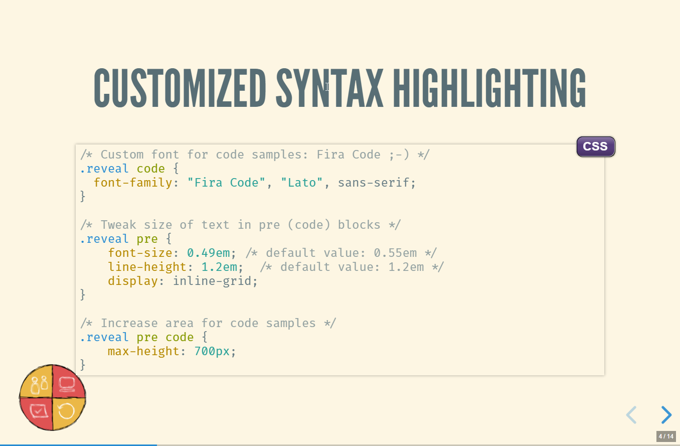 code syntax highlighting