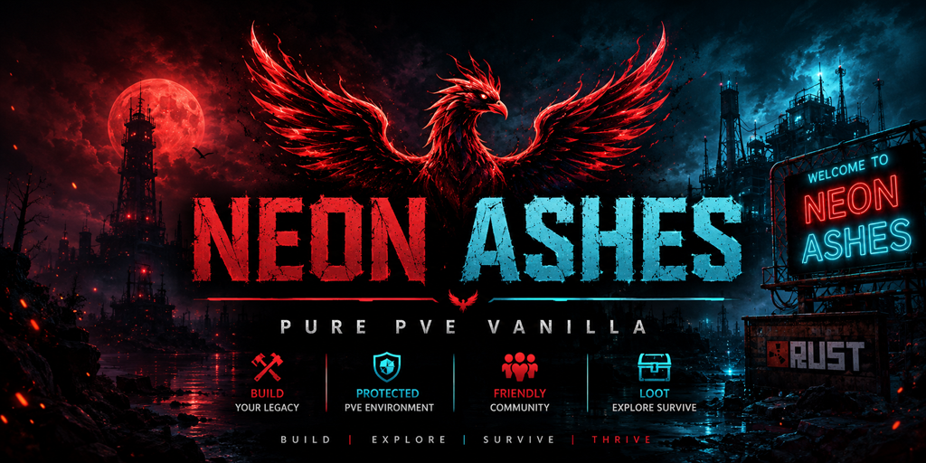 Neon Ashes Pure PVE Vanilla