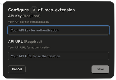 Configuring your DreamFactory MCP Server
