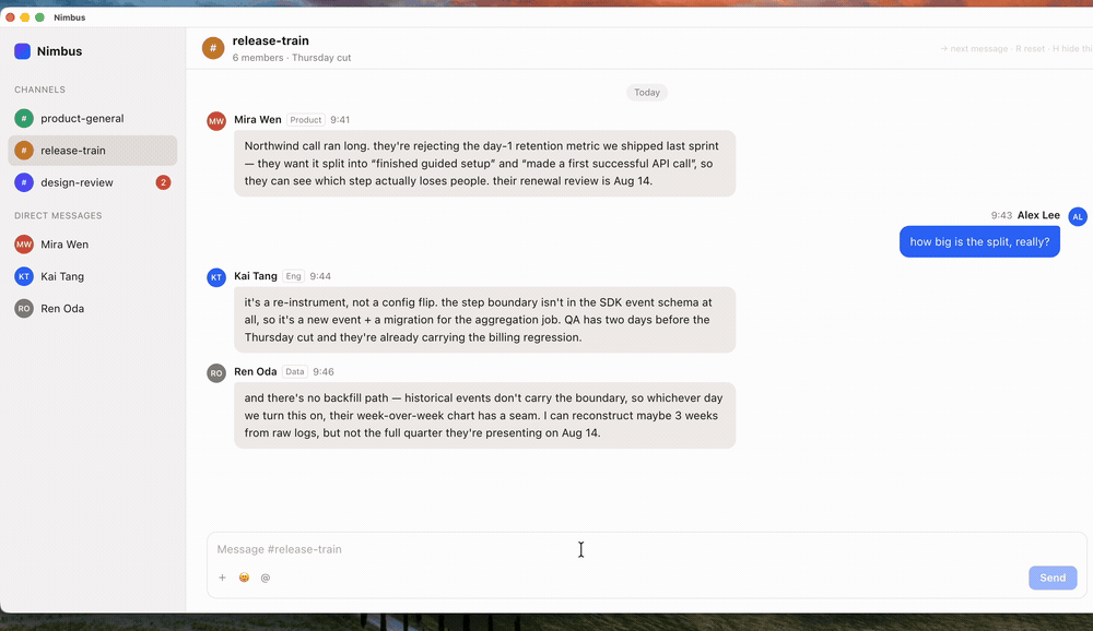 Cetus global quick reply demo