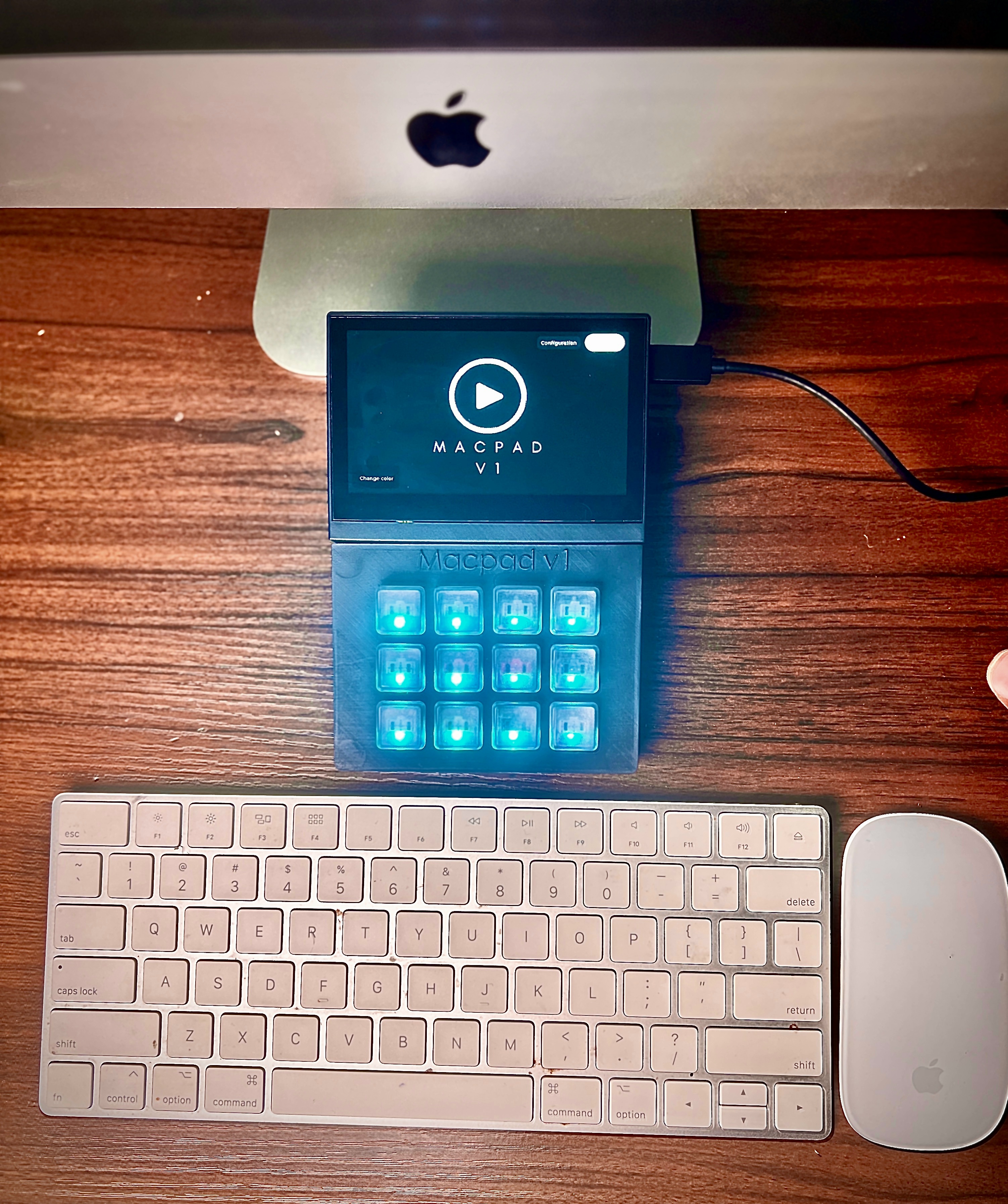 Macro keyboard, from the project README