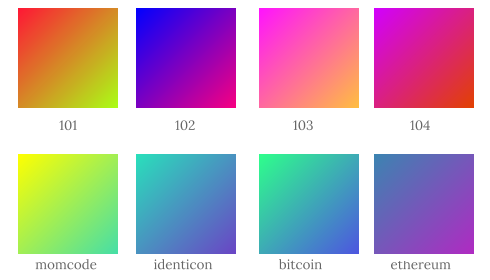 Gradient Avatars, by Tobias Lins  —  2017