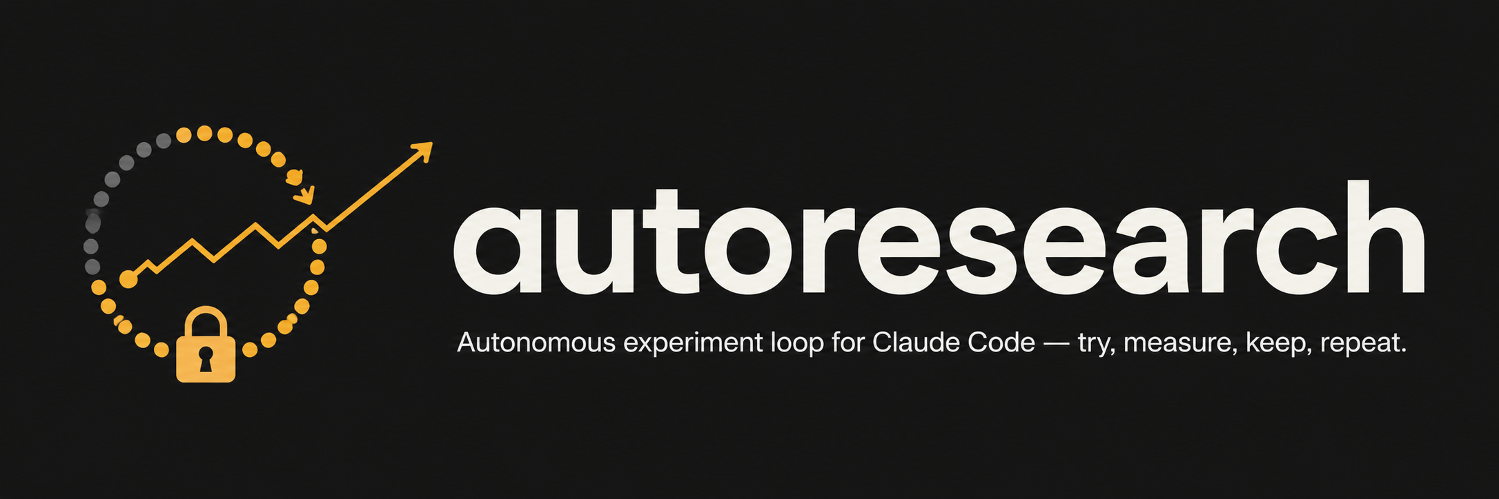 autoresearch — autonomous experiment loop for Claude Code
