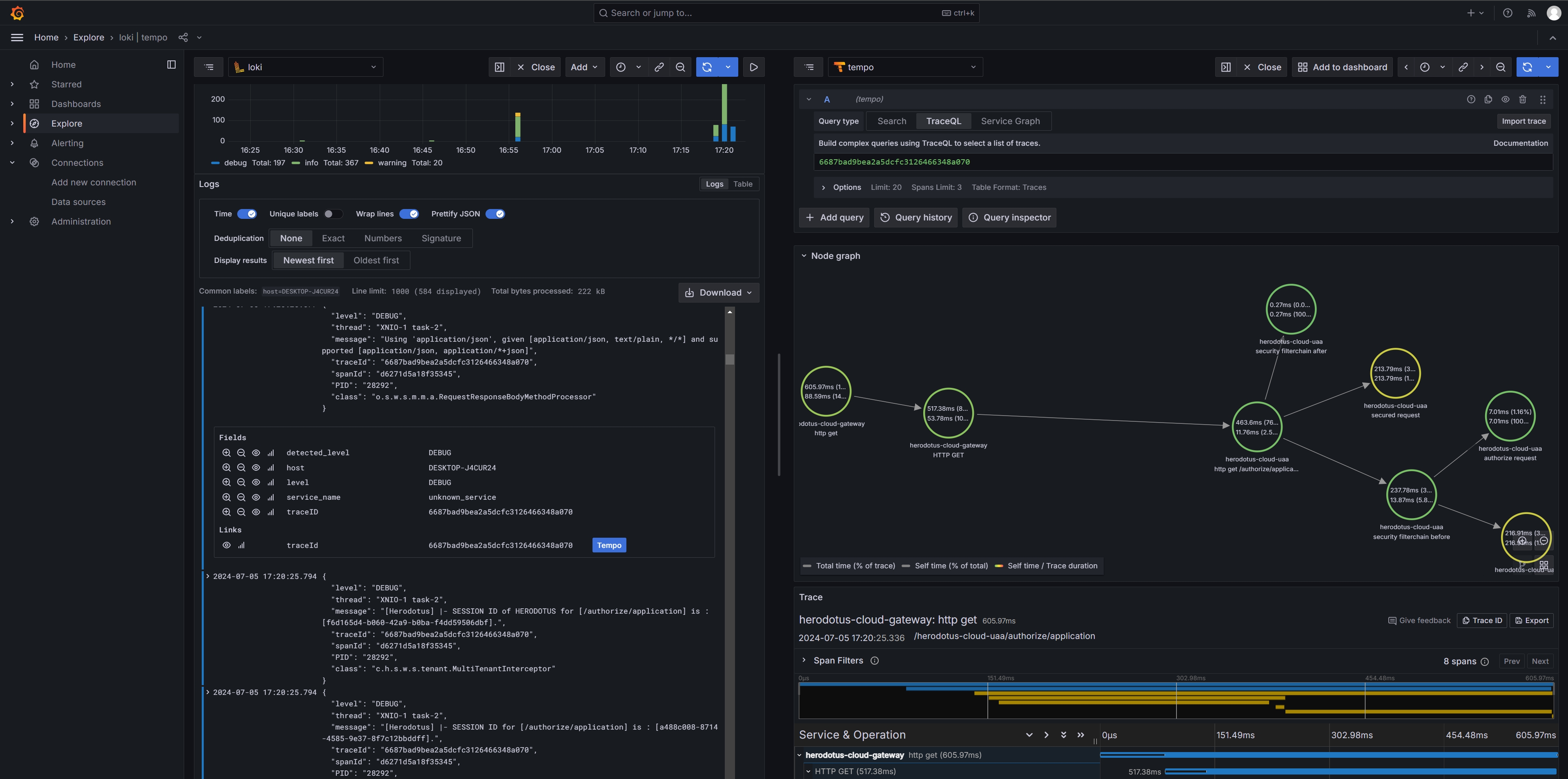 轻量级日志聚合及链路分析1