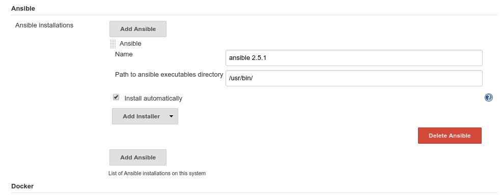 Configure Ansible