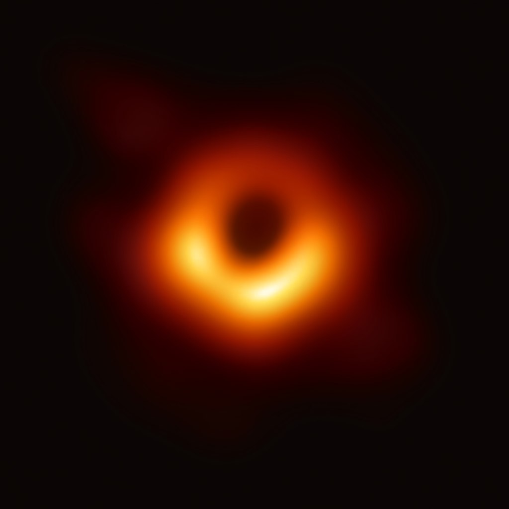 A black hole, as imaged by the Event Horizon Telescope (CC by 4.0)