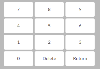 Numerical Keyboard