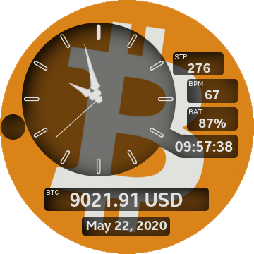 Bitcoin Watchface