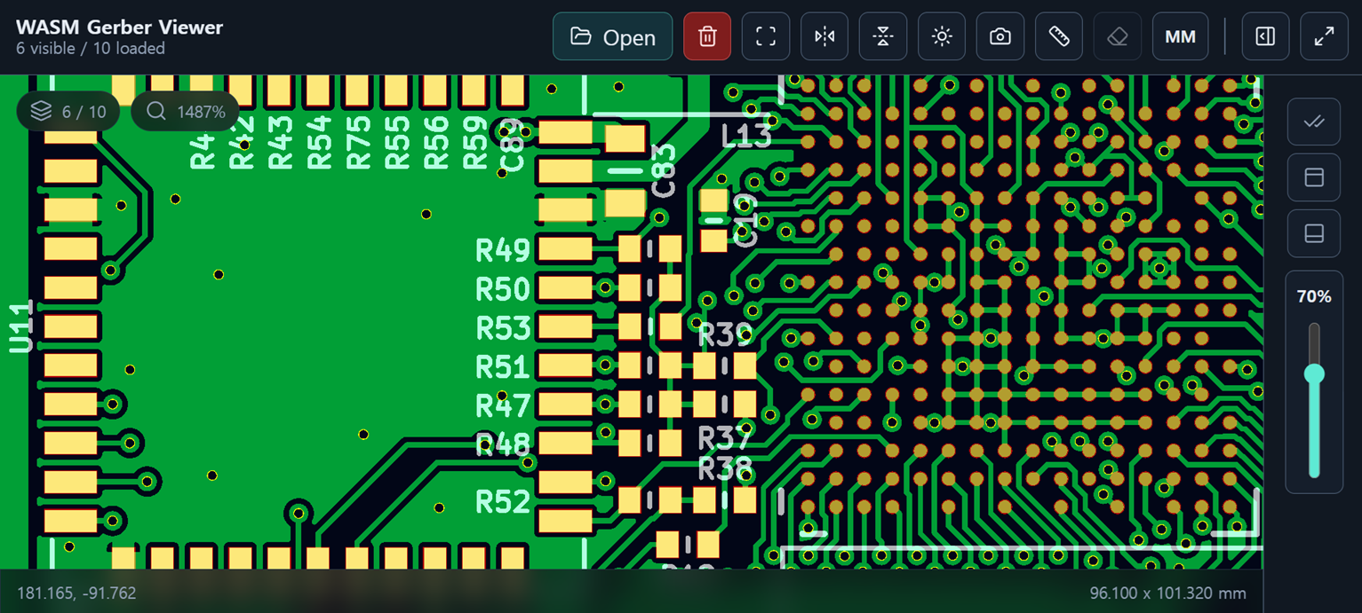 Wasm Gerber Viewer — image 1 from the project repository