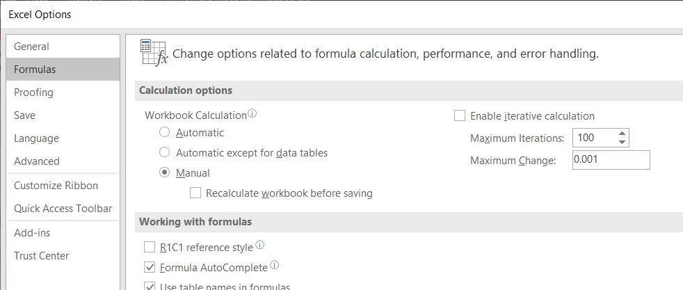 Don't Recalculate Workbook before Saving