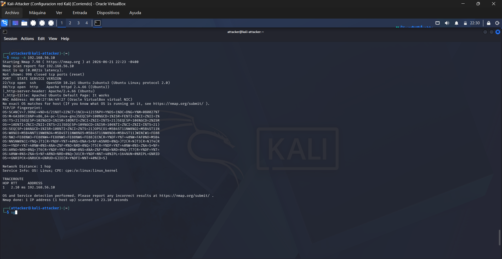 Nmap 扫描