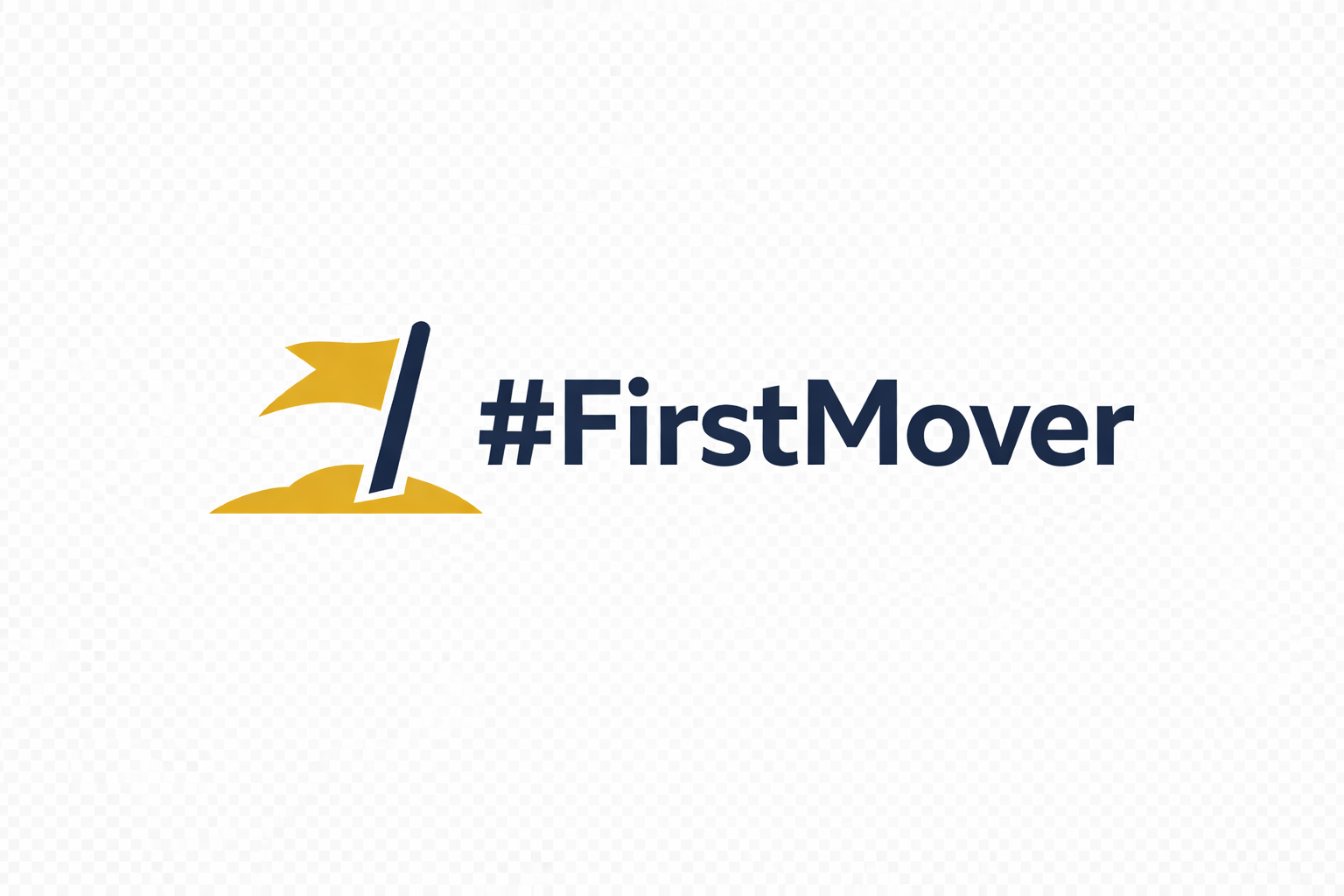 #FirstMover Open Badge - Lockup