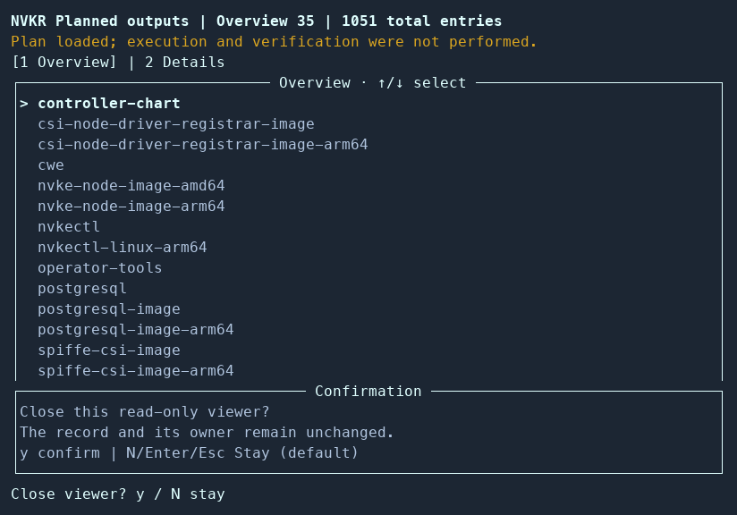 Quit confirmation defaults to staying