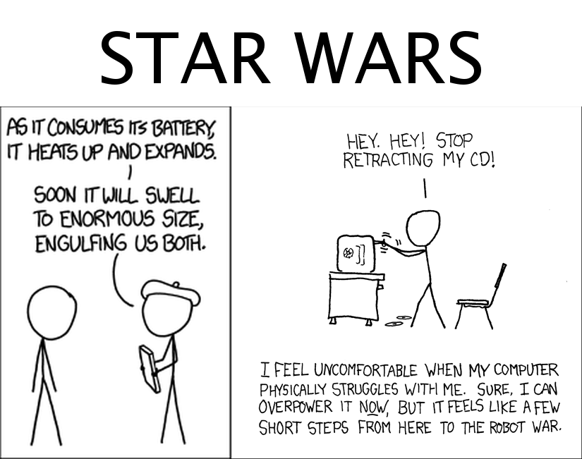 comic generated by "Star Wars"