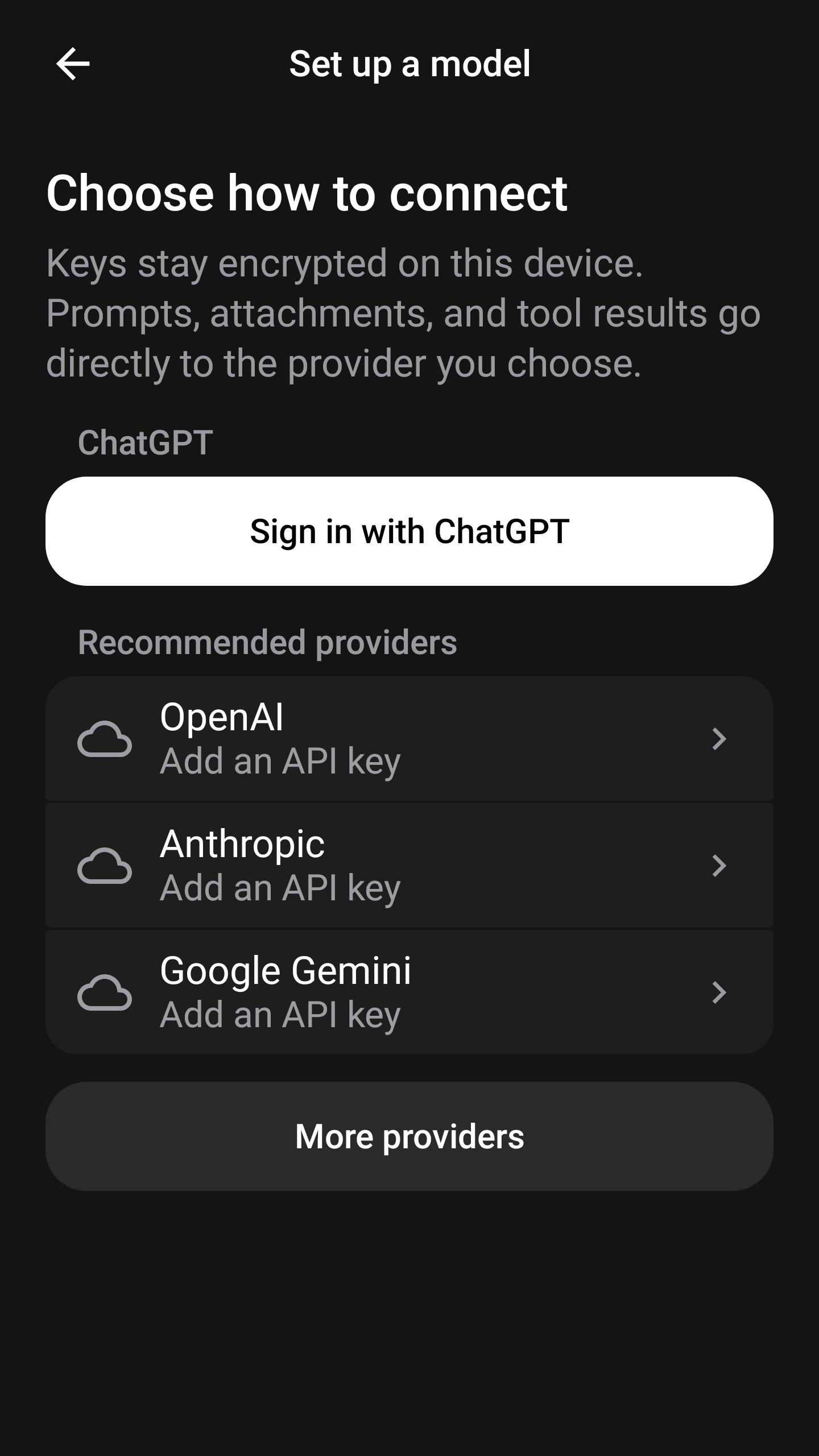 PhoneCode private model setup