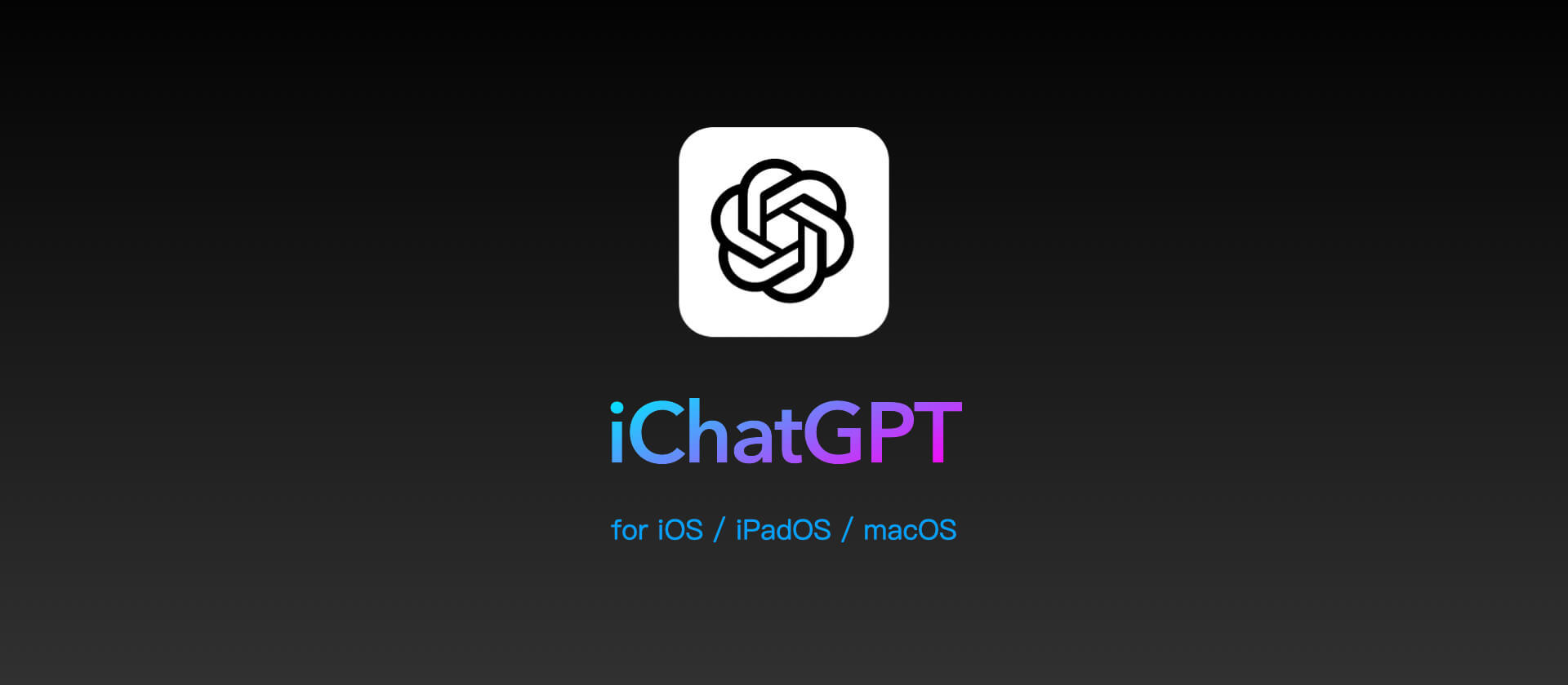 iChatGPT app