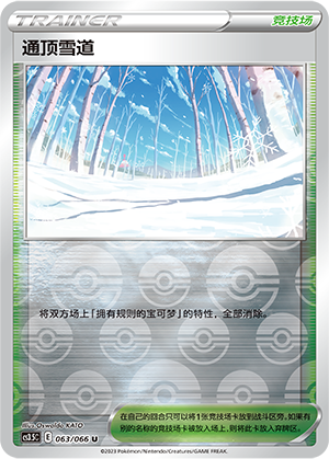 通顶雪道