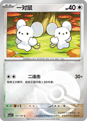 一对鼠