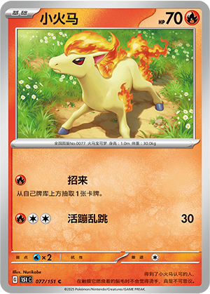 小火马 / Ponyta