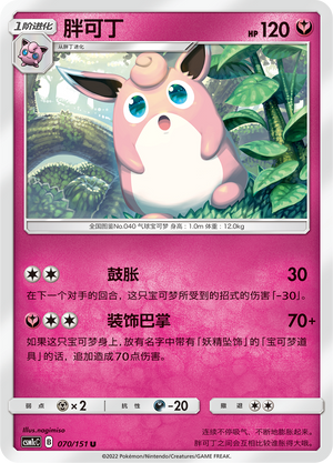 胖可丁 / Wigglytuff