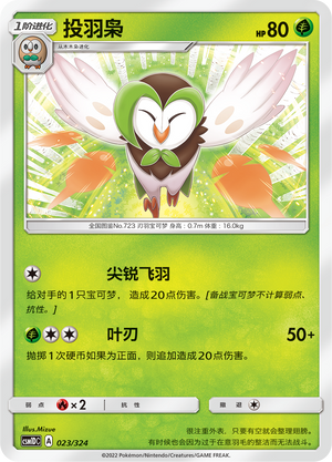 投羽枭 / Dartrix