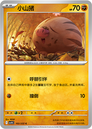 小山猪 / Swinub