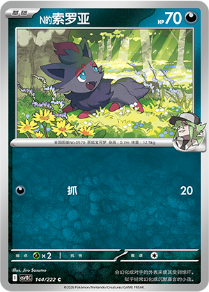 N的索罗亚 / Zorua