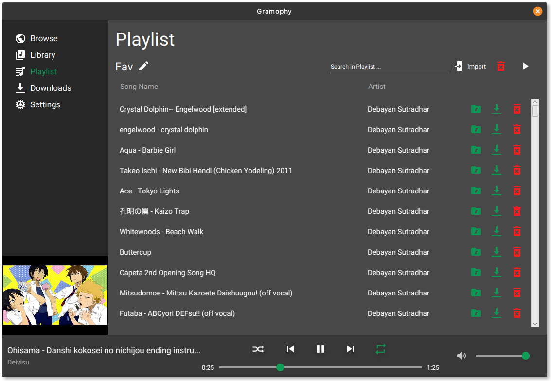 Github Dubbadhar Gramophy A Javafx Based Open Source Youtube Music Downloader Player - engelwood crystal dolphin roblox id