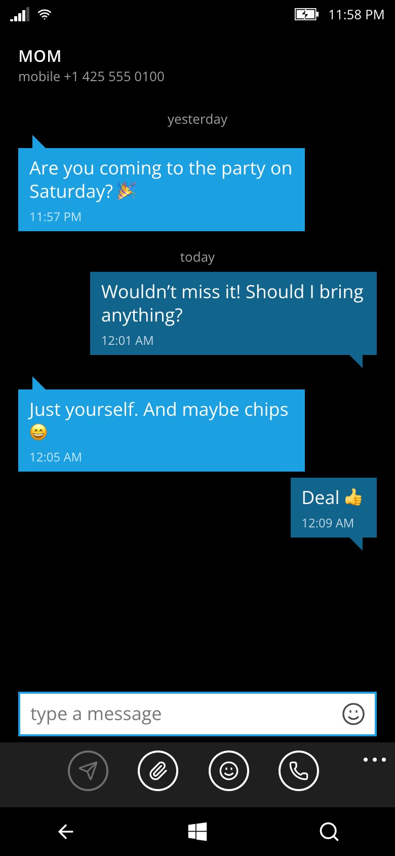 Messaging