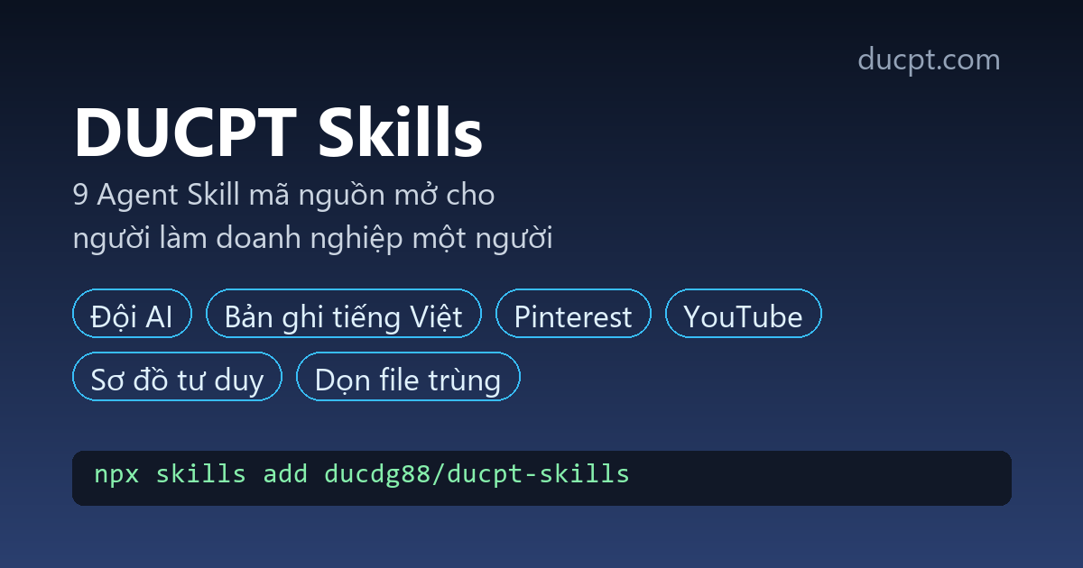 DUCPT Skills