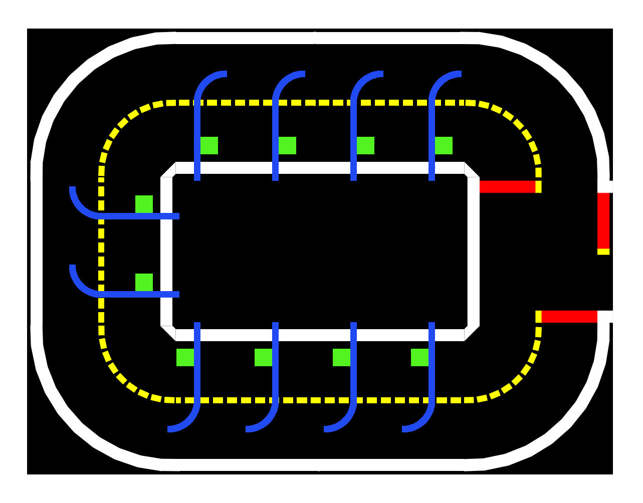 parking lot example setup