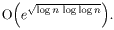 O(exp())