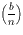 (b/n)