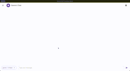 Electron MCP Client Screenshot