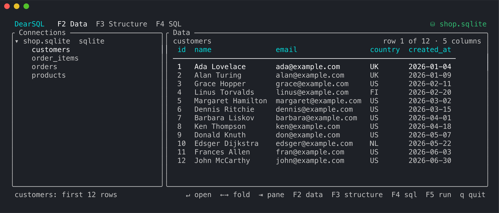 dearsql --tui