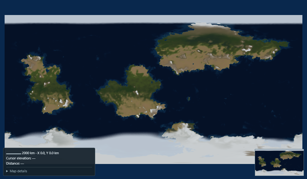 Neural Earth procedural planet