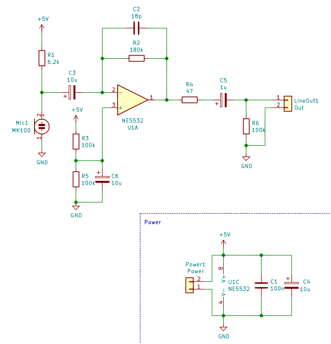 KiCAD schematic