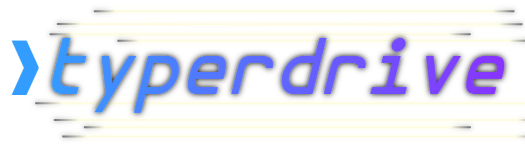 typerdrive-logo