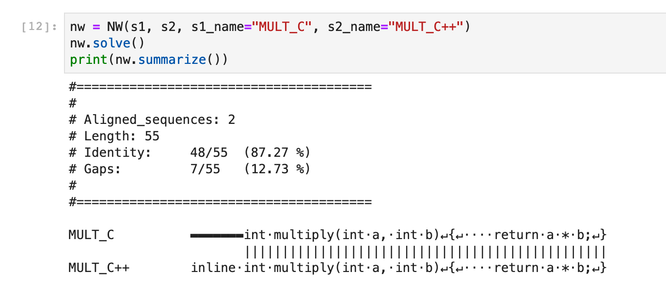 Jupyter code