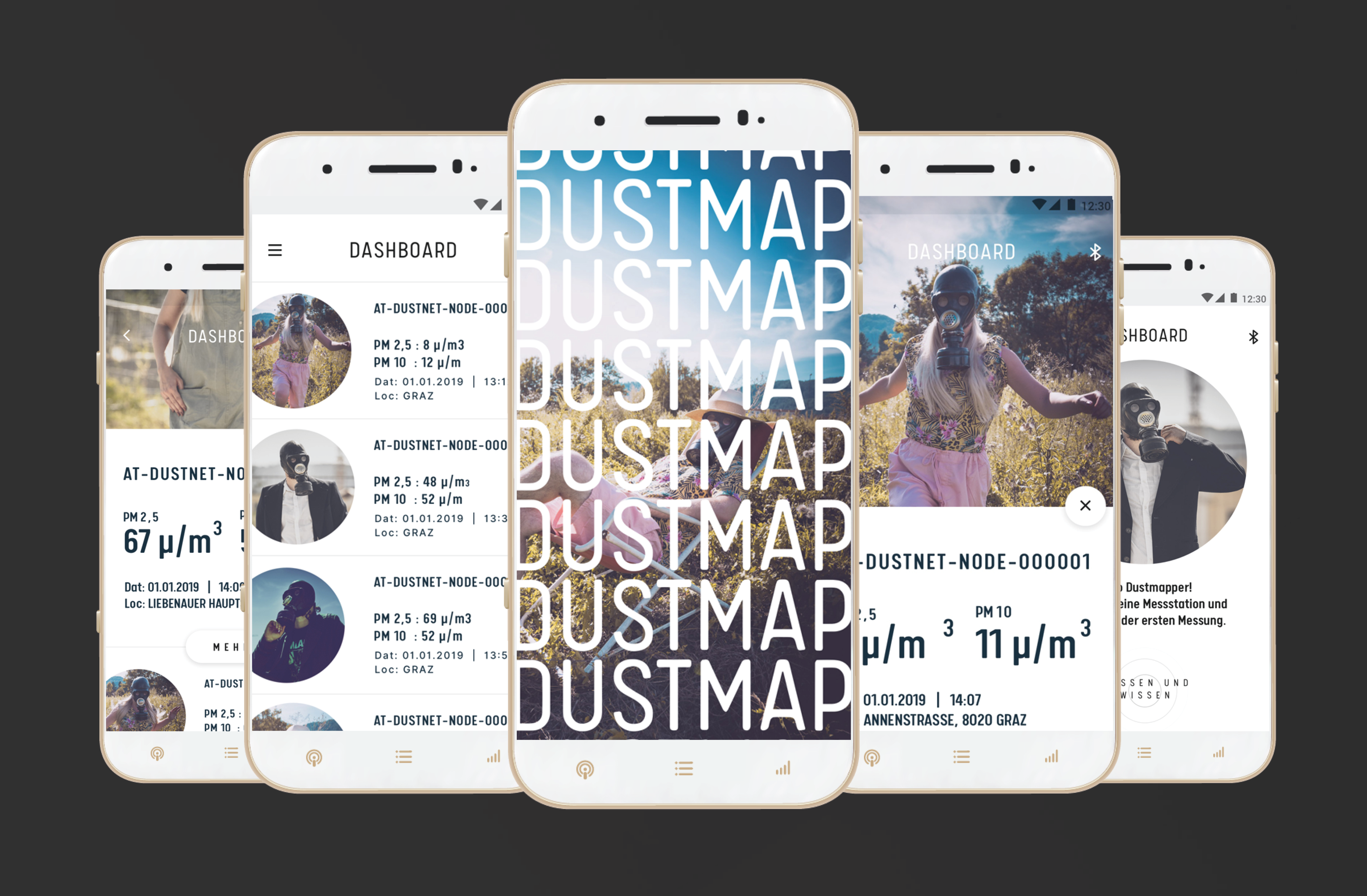 Dustmap Mobile Companion App
