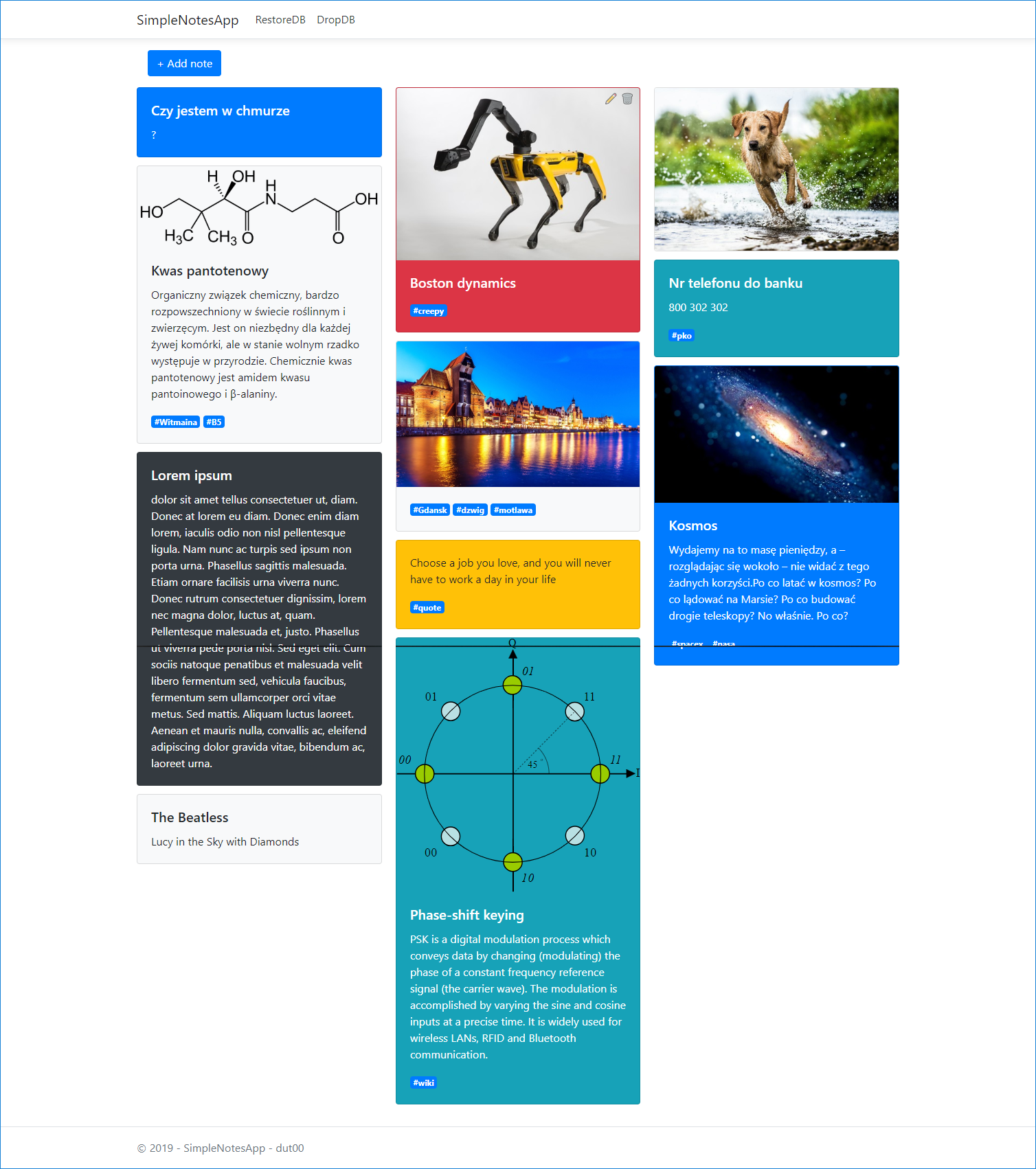 GitHub - dut00/SimpleNotesApp: Web application for keeping notes